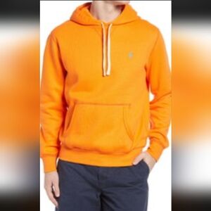 Polo by Ralph Lauren Orange Hoodie Sweatshirt